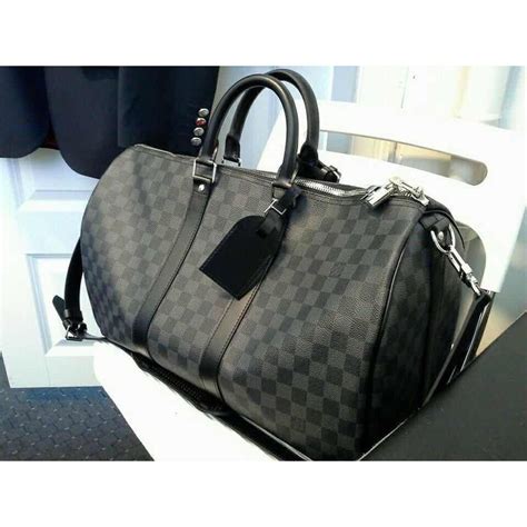 black louis vuitton bag cheap|Louis Vuitton black checkered bag.